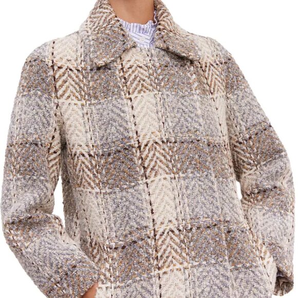 GERARD DAREL Siana Printed Coat size 36, 6 US. - Picture 3 of 7